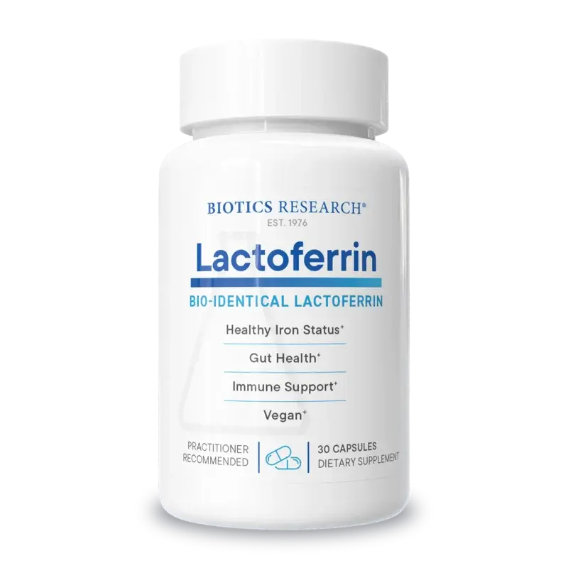 Biotics Research Lactoferrin bottle, 30 capsules